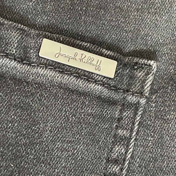 M2 - #53 Joseph Ribkoff black denim jeans with diamond cutout, size 10 - Picture 7 of 7